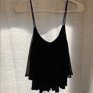 Crop Tank Top Layered